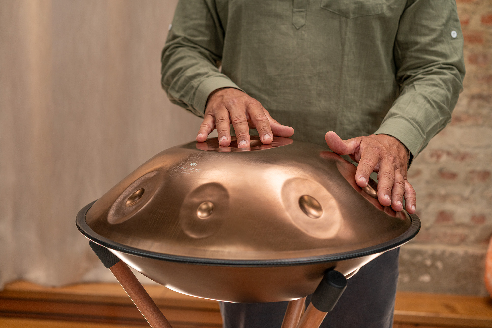 Meinl Sonic Energy Sensory Handpan F Pygmy HPSTL110CU