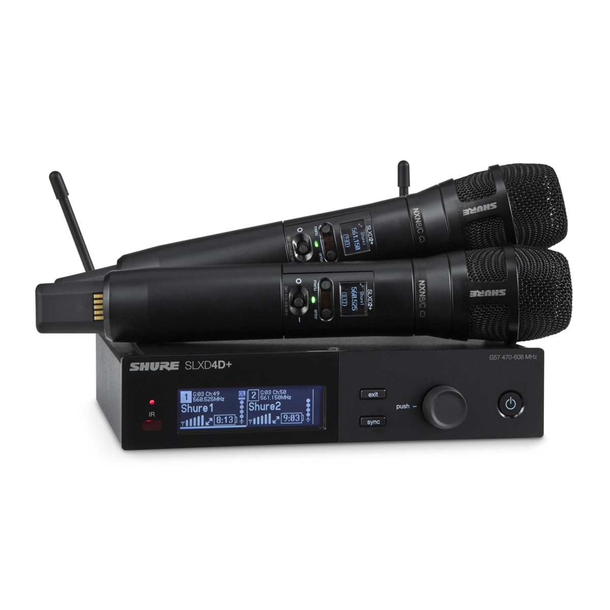 Shure SLXD24+ NXN8C-G65=470-606 MHz