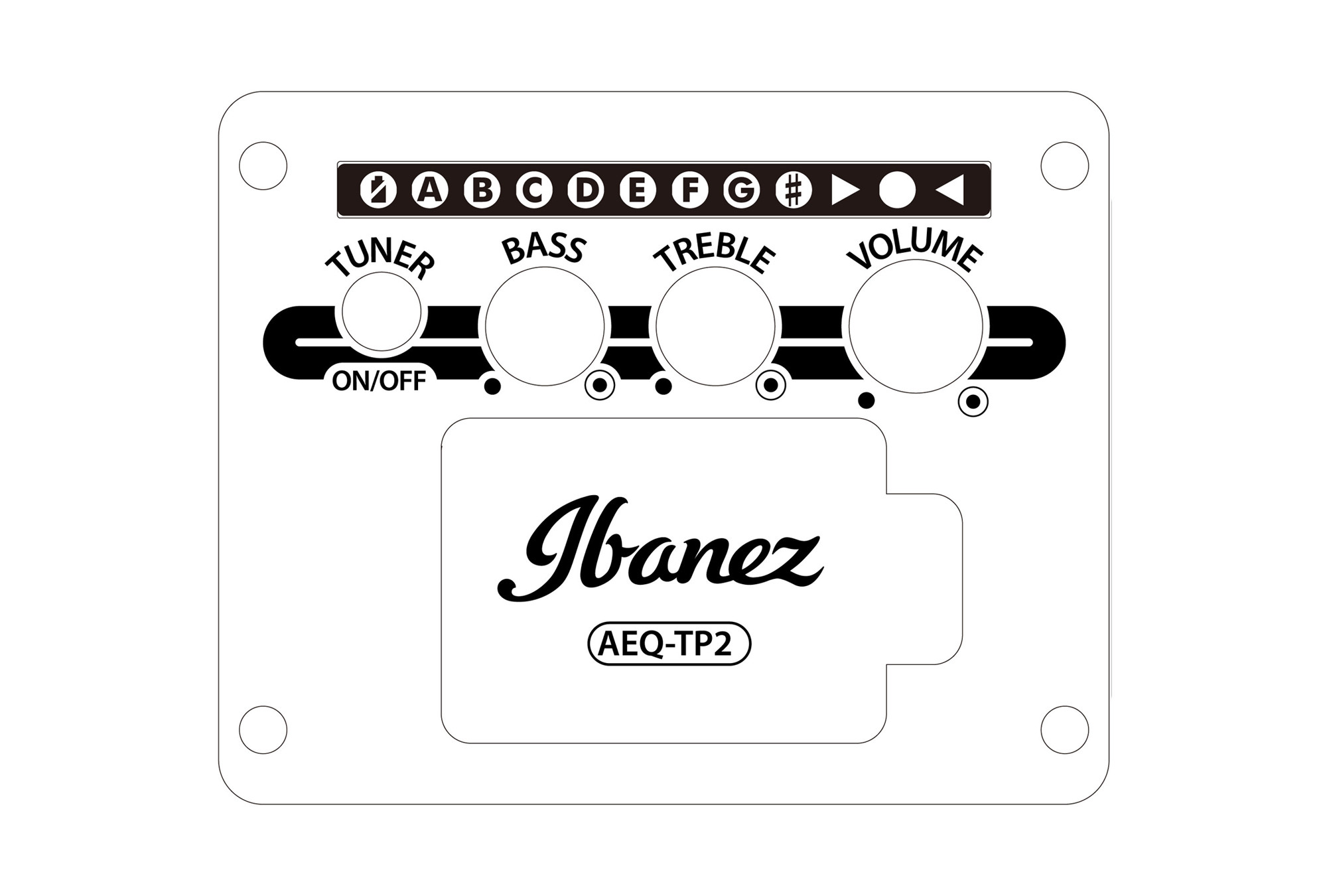 Ibanez AAM50CE-SBO