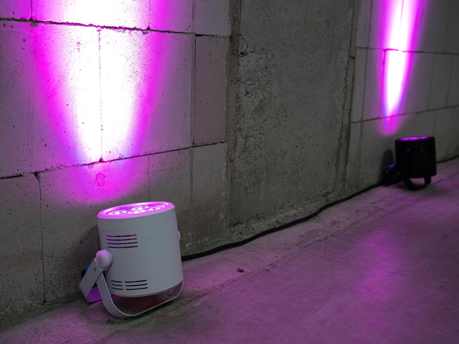 eurolite LED Silent Par 6 QCL Floor weiß eurolite LED Silent Par 6 QCL Floor weiß