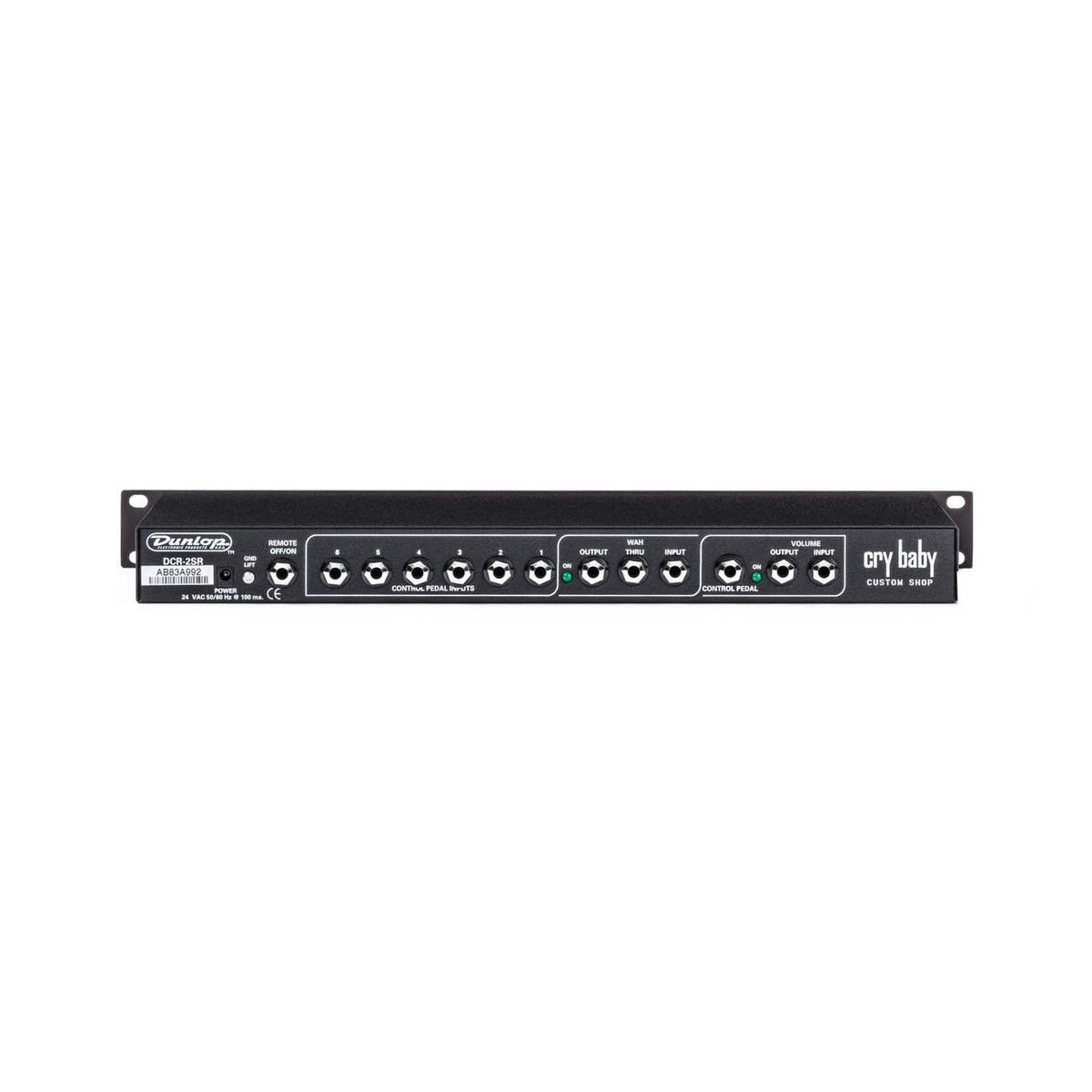 Dunlop DCR 2SR Rack Crybaby