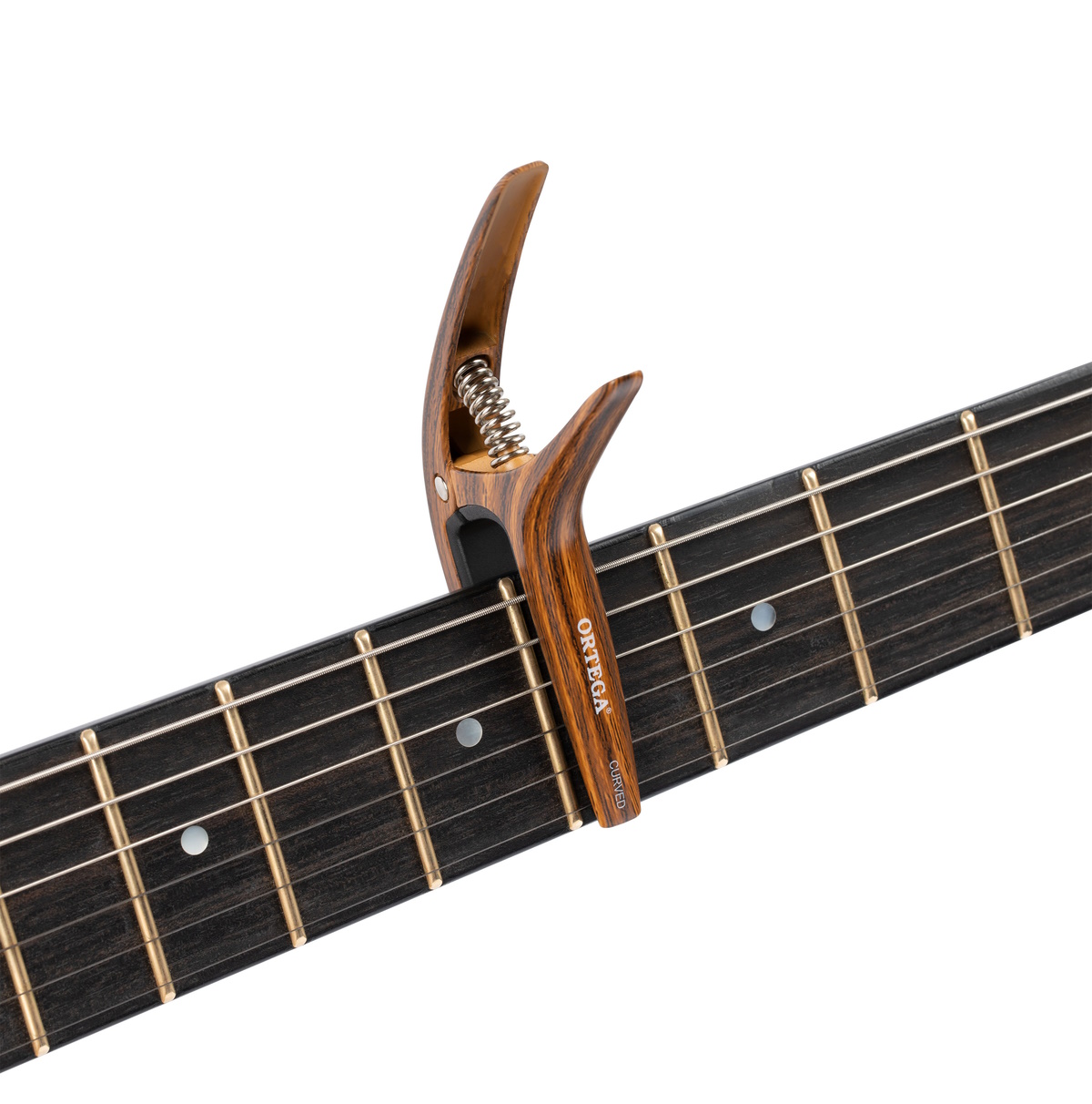 Ortega TWCAPO-WND Twin-Kapo Kapodaster Walnut