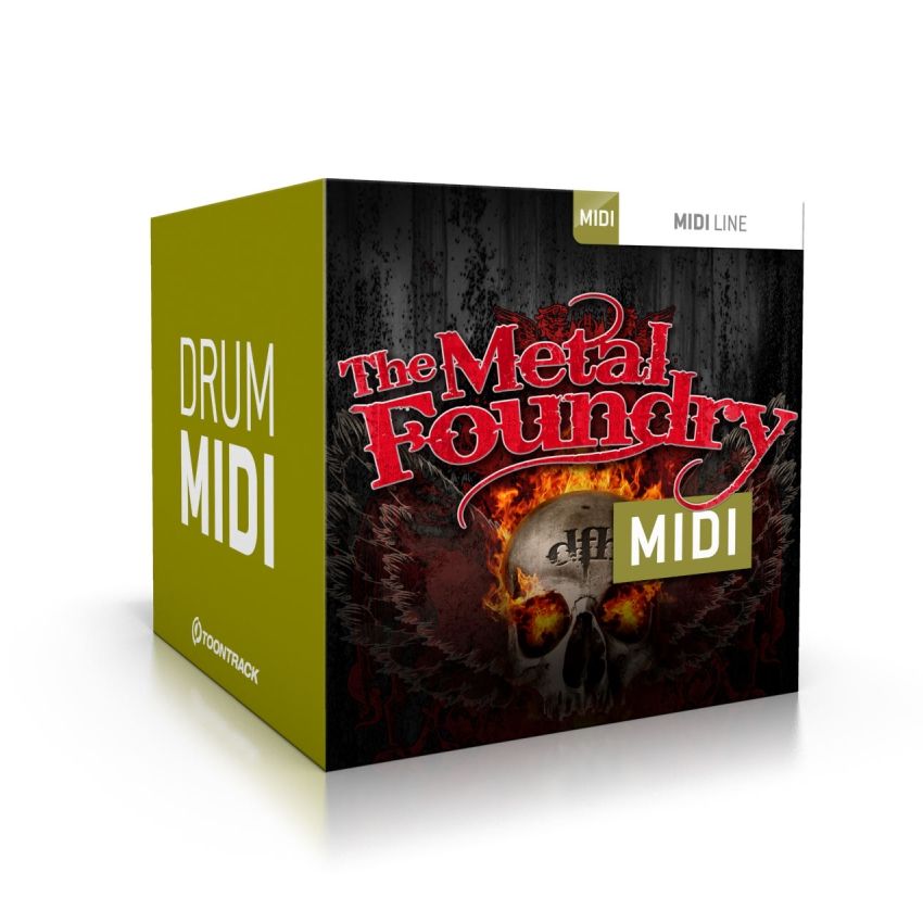 Toontrack MIDI The Metal Foundry