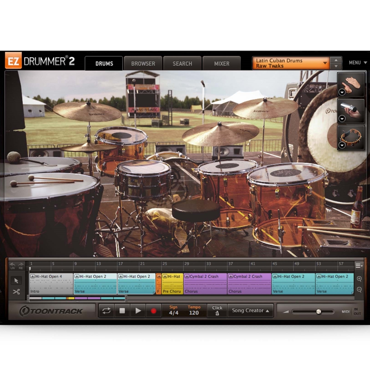 Toontrack EZX Classic Rock (by Eddie Kramer)