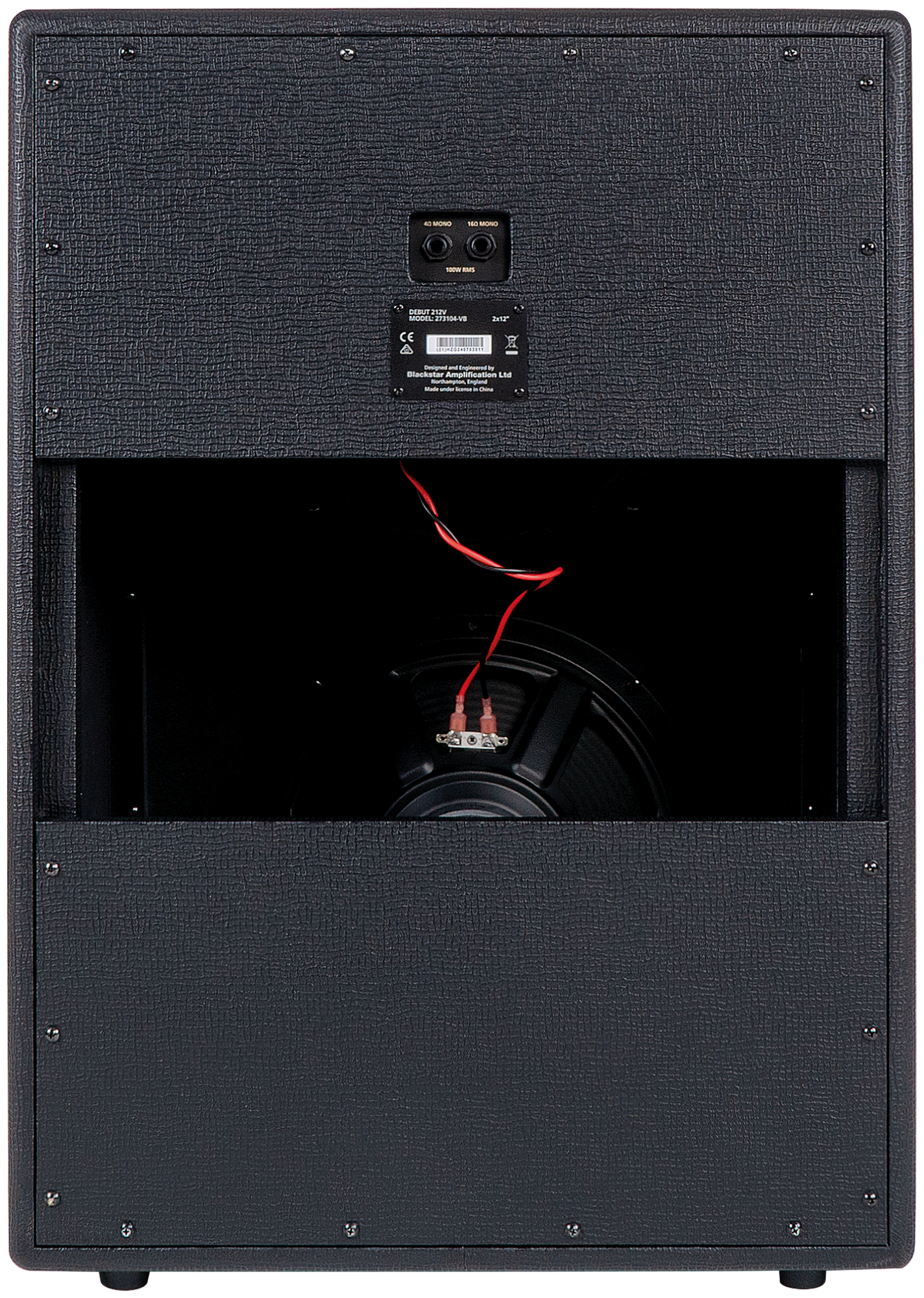Blackstar Debut 212V 2x12 Box Black