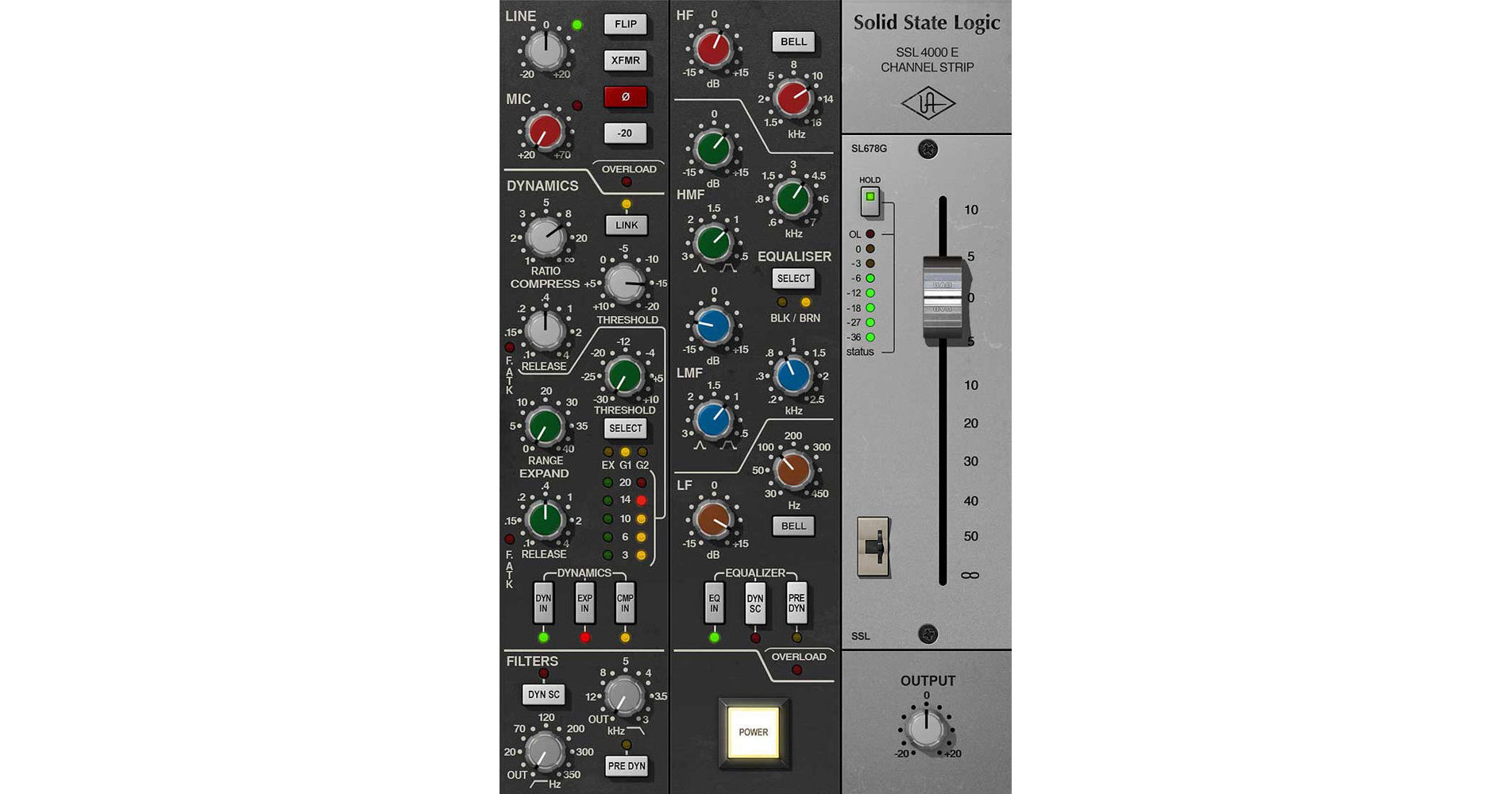 Universal Audio SSL 4000 E Channel Strip