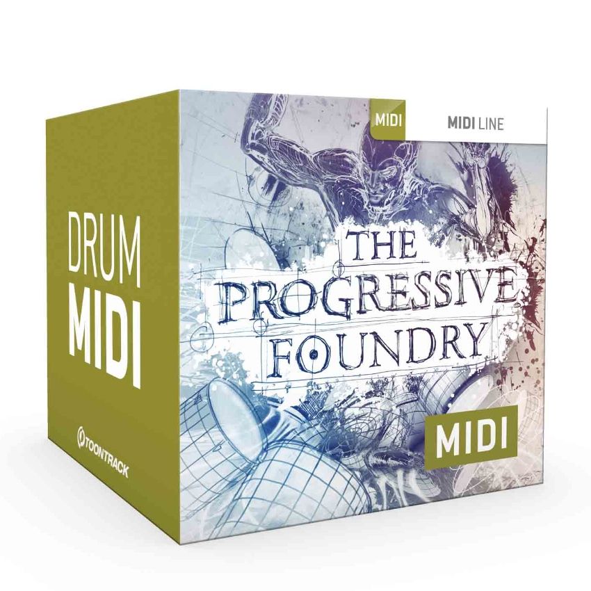 Toontrack MIDI The Progressive Foundry