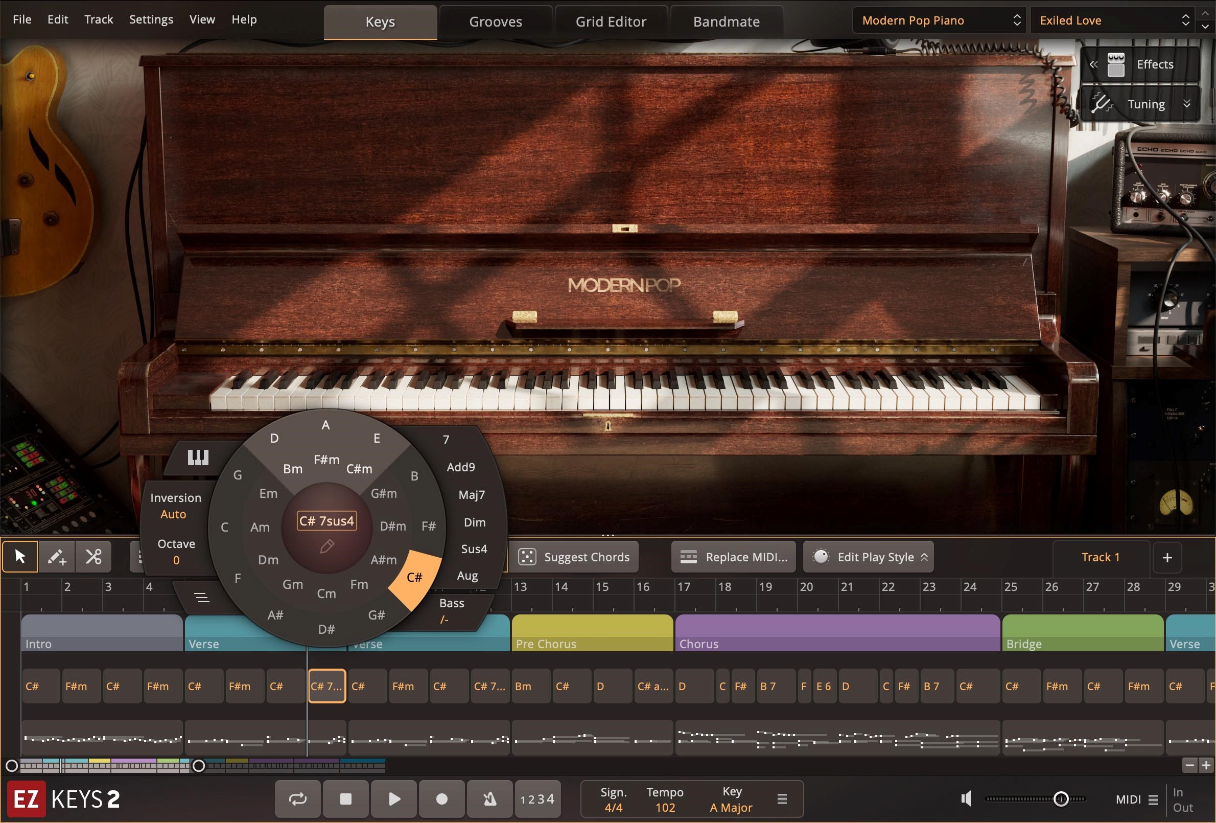 Toontrack EKX Modern Pop Piano
