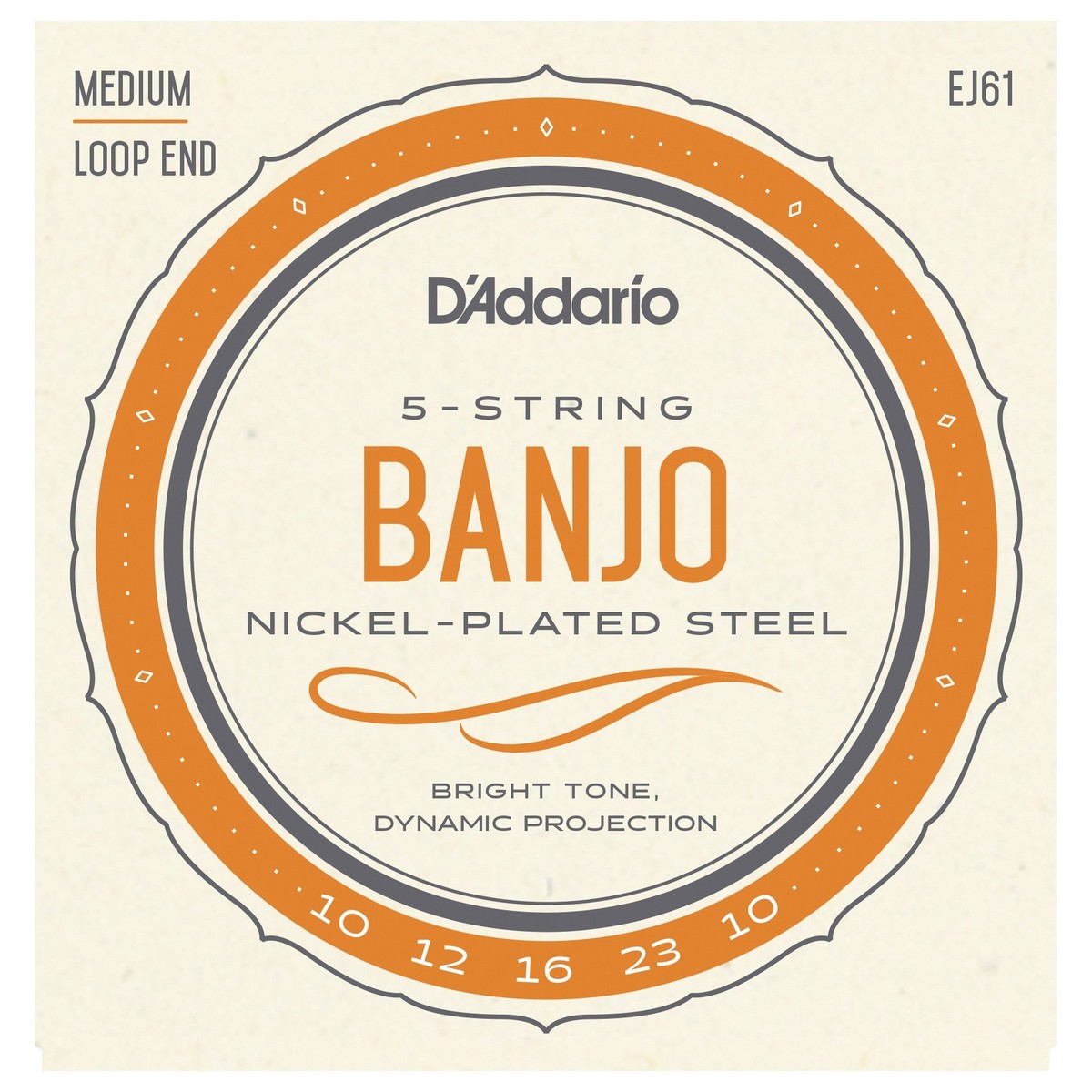 Daddario EJ61 Banjo Saiten