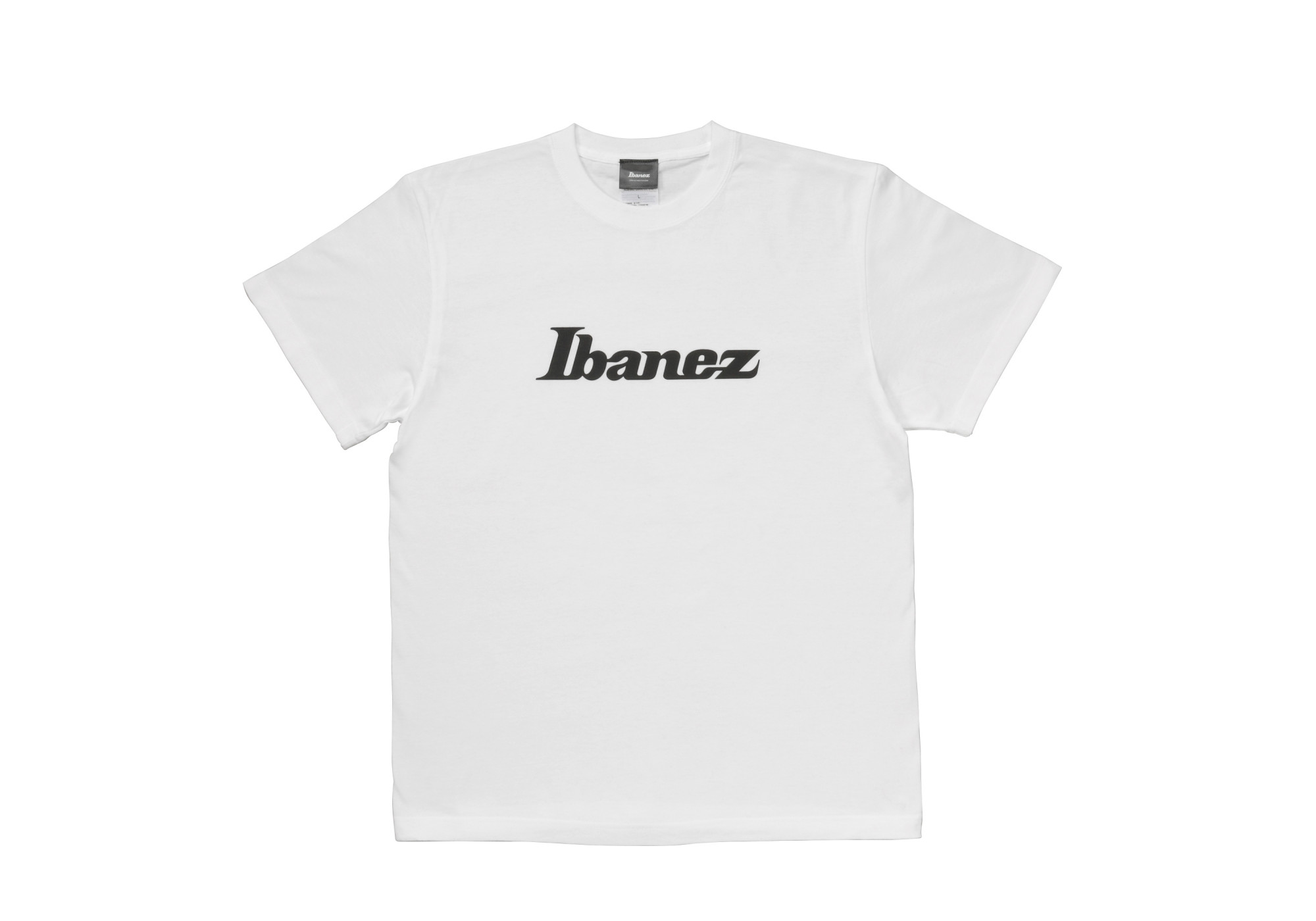Ibanez T-Shirt Logo weiß 1