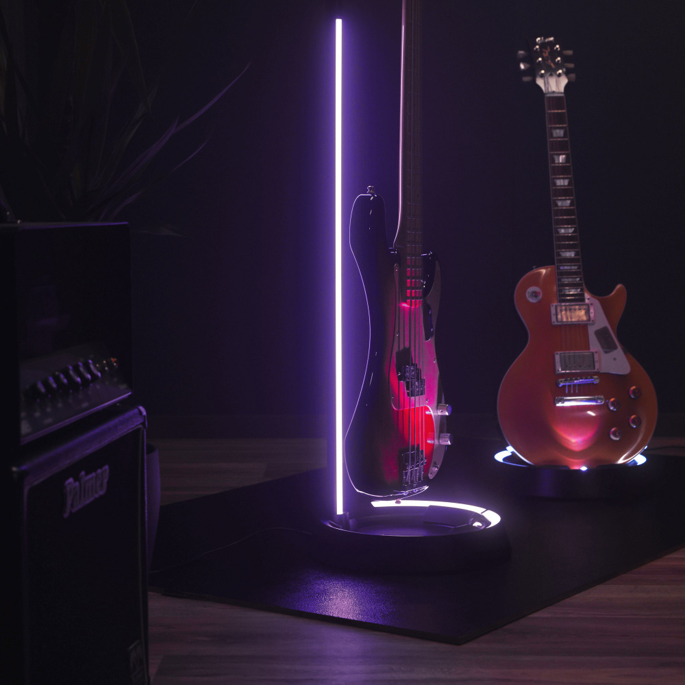 Gravity GSLSA 01 NH B Guitar Glow Stand Gitarrenständer