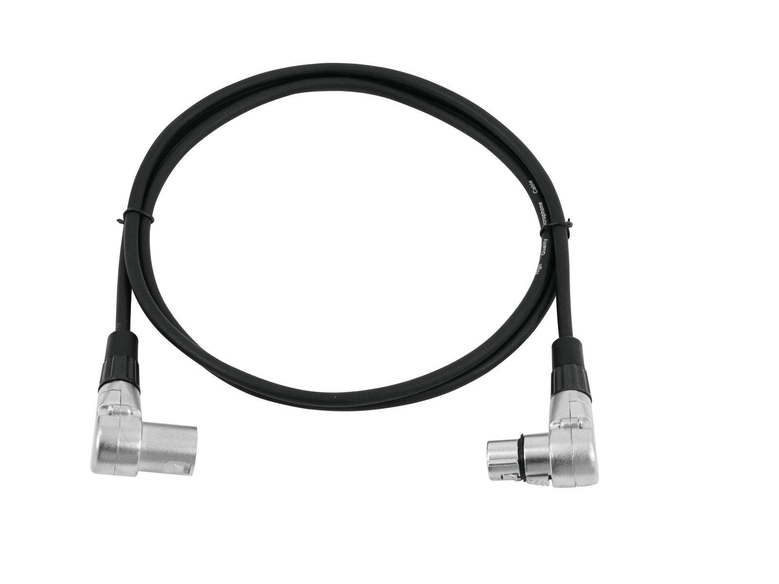 Omnitronic 90° XLR Mikrofonkabel 1,5m