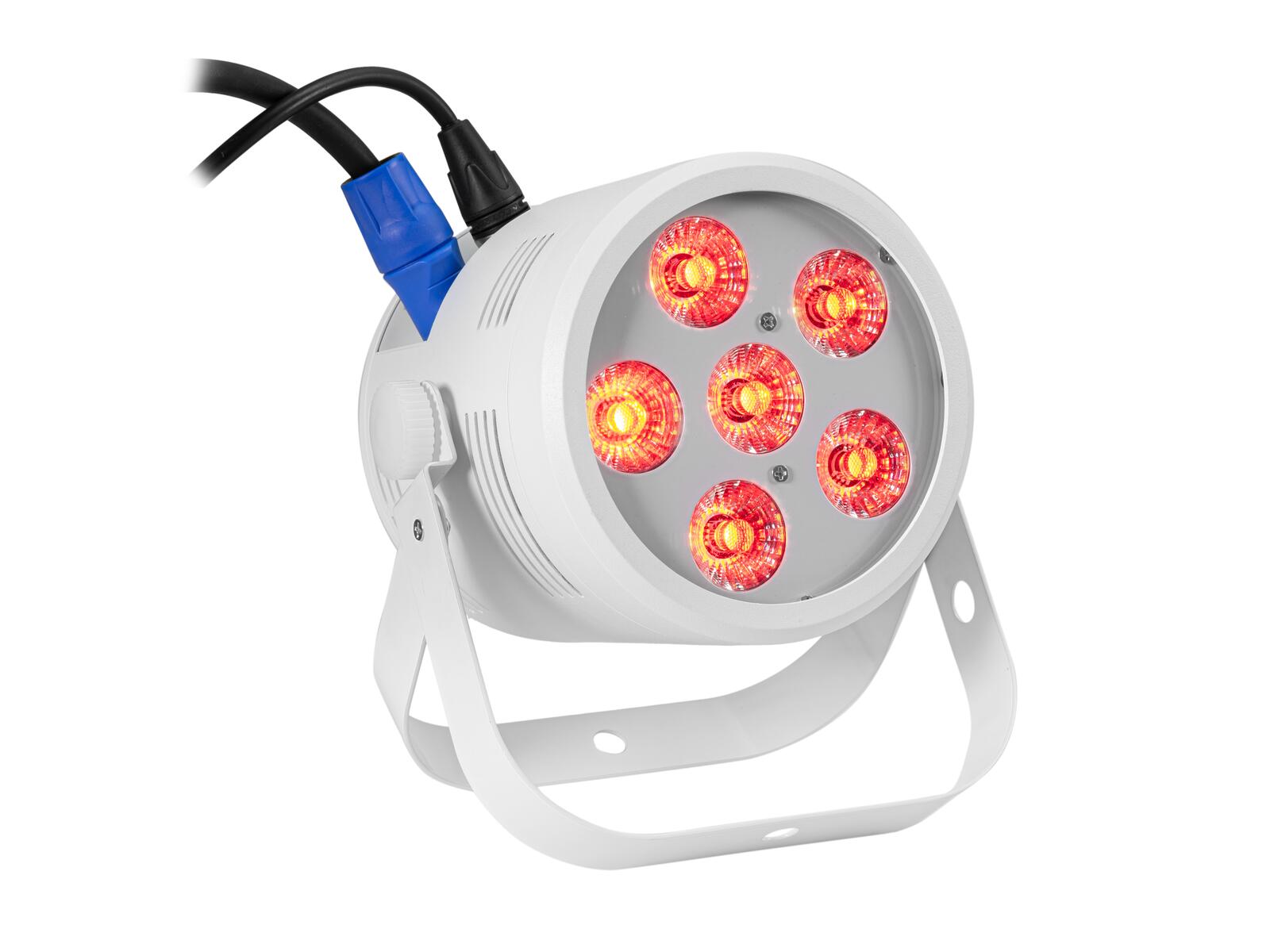 eurolite LED Silent Par 6 QCL Floor weiß eurolite LED Silent Par 6 QCL Floor weiß