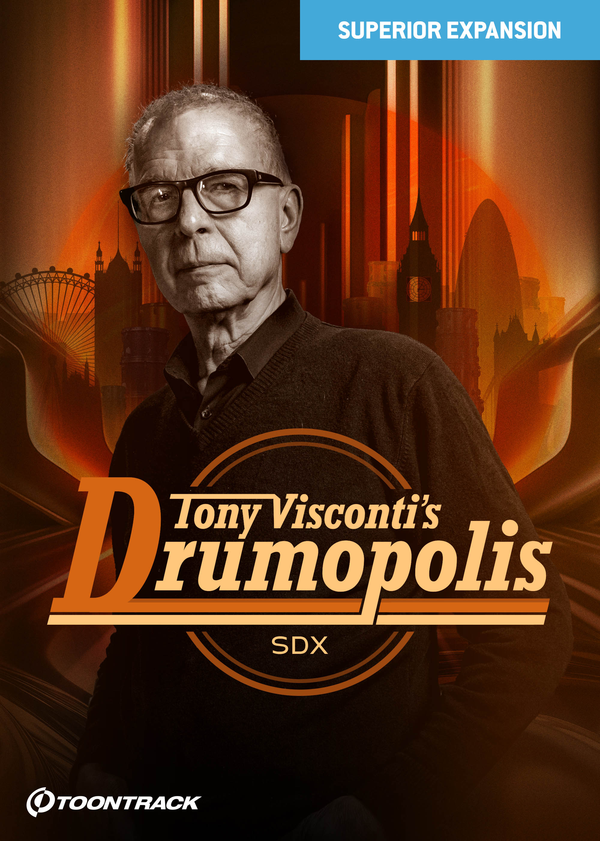 Toontrack SDX Drumopolis (by Tony Visconti)