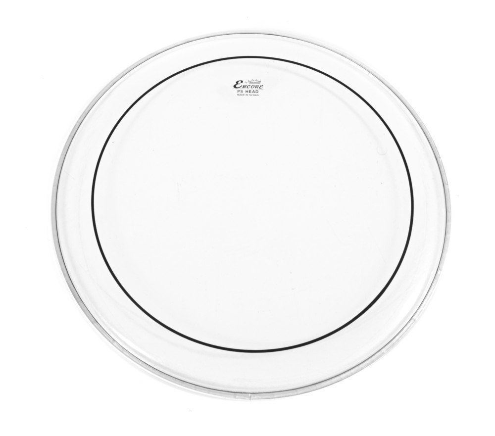 Remo 12" Encore Pinstripe clear