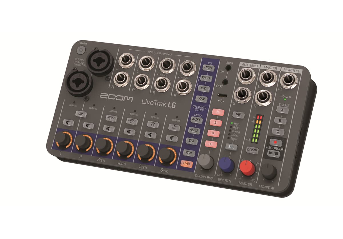 Zoom LiveTrak L-6