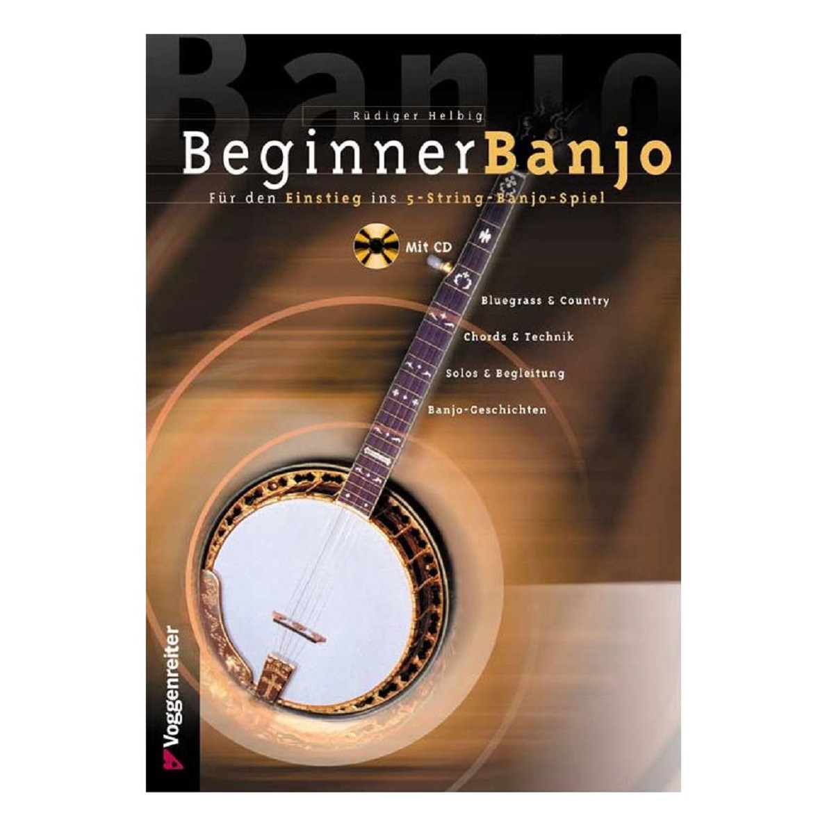 VOGGENREITER Beginner Banjo mit CD