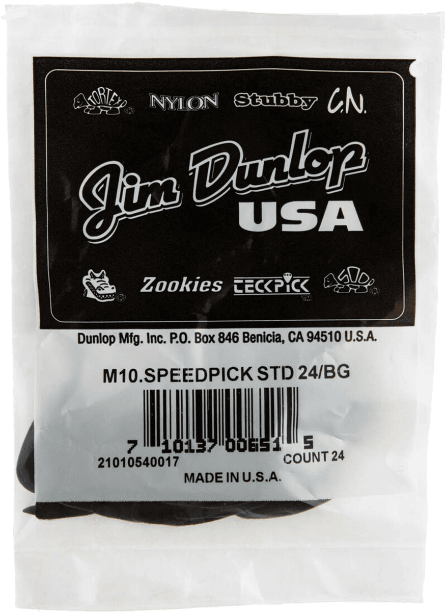 Dunlop Speedpicks Std. 24er Pack M10
