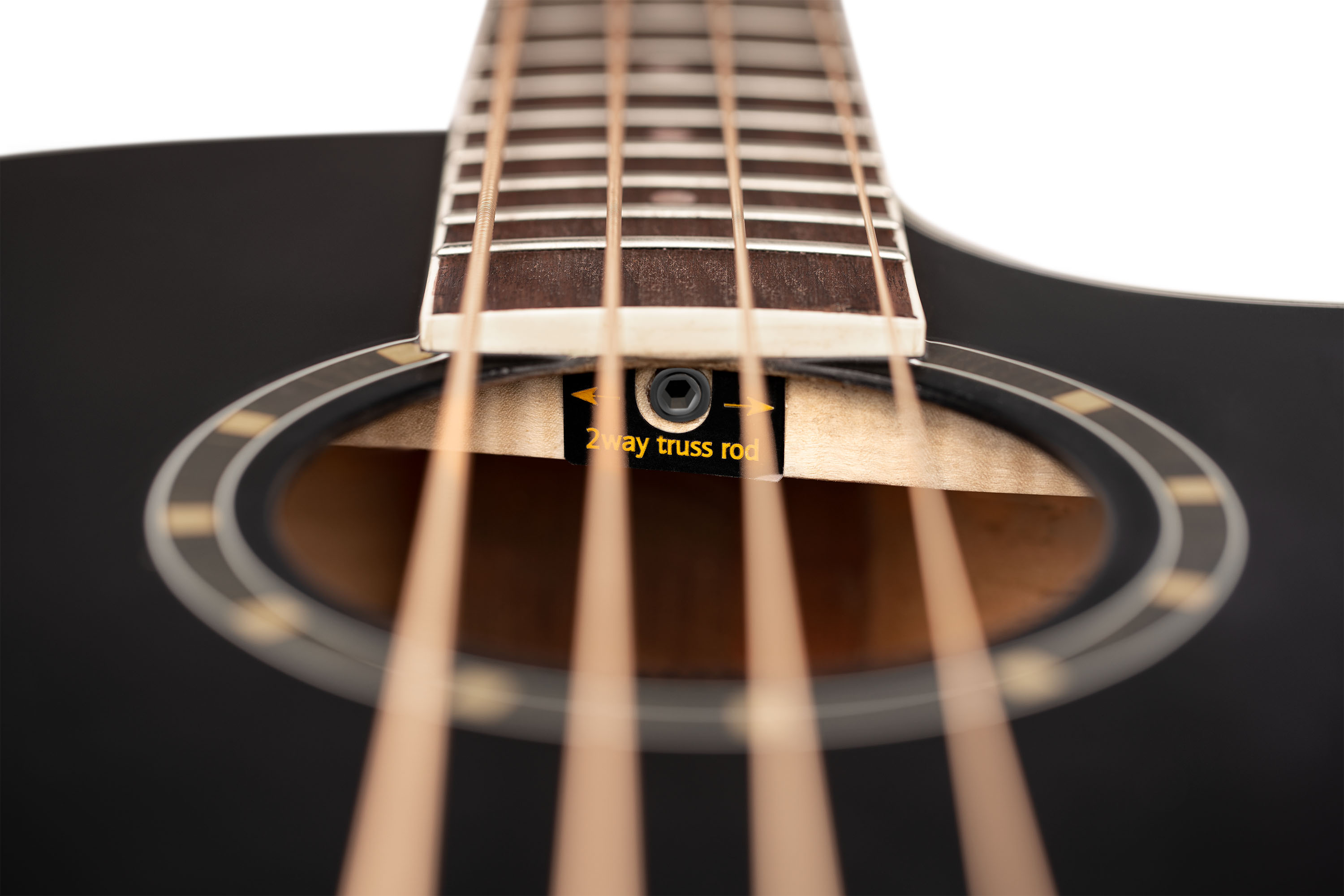 Ortega D7CE-SBK-4 Akustikbass