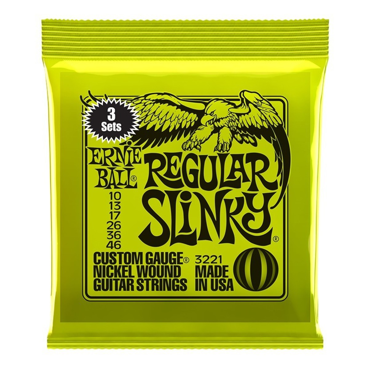 Ernie Ball 3221 3 Pack.1