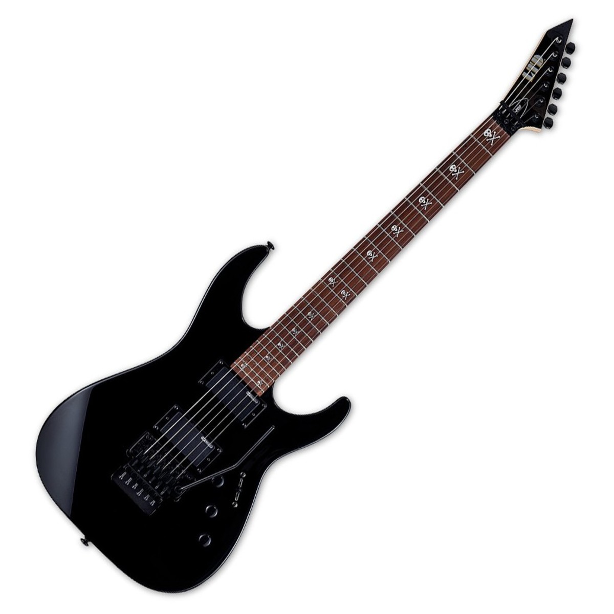 ESP LTD KH-202 BLK Kirk Hammett Signature