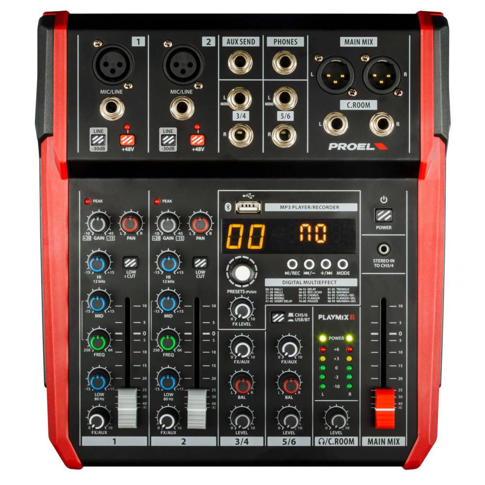 PROEL PLAYMIX 6 Mischpult