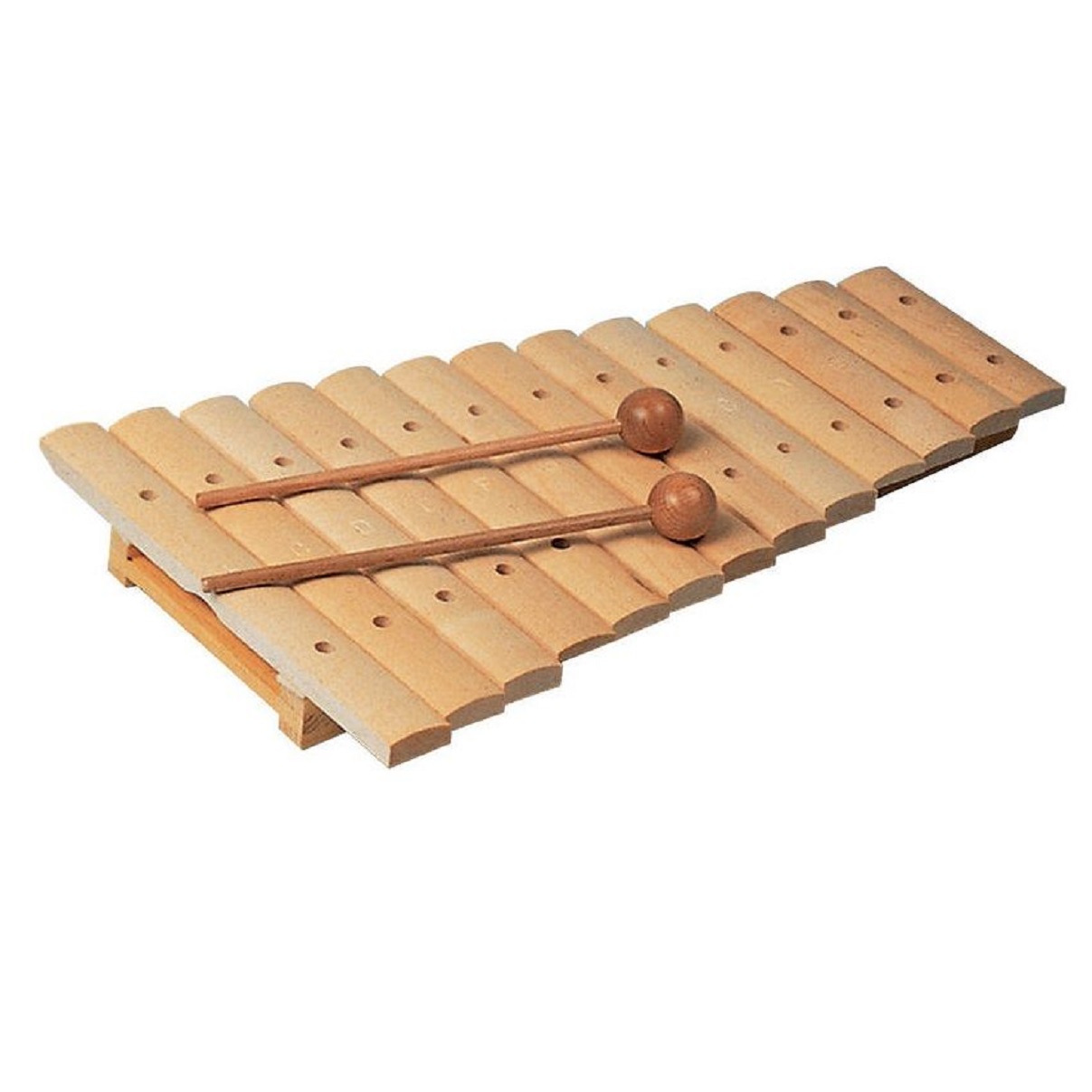 Goldon Xylophon 13 Töne, Ahorn/Fichte
