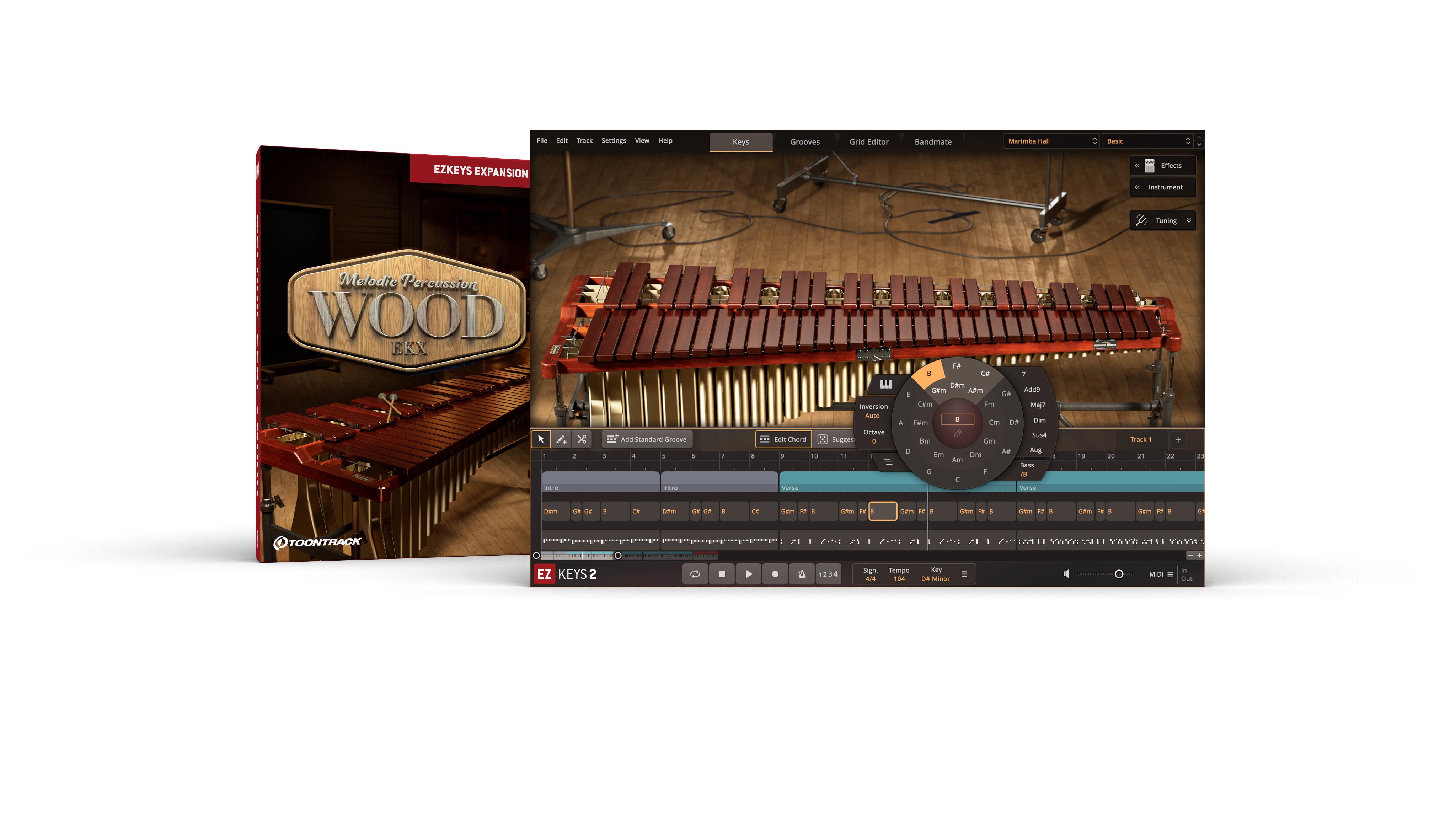 TOONTRACK Melodic Percussion - Wood EKX - BoxScreenshot