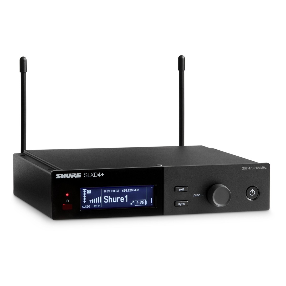 Shure SLXD24+ SM58-K55=606-694 MHz