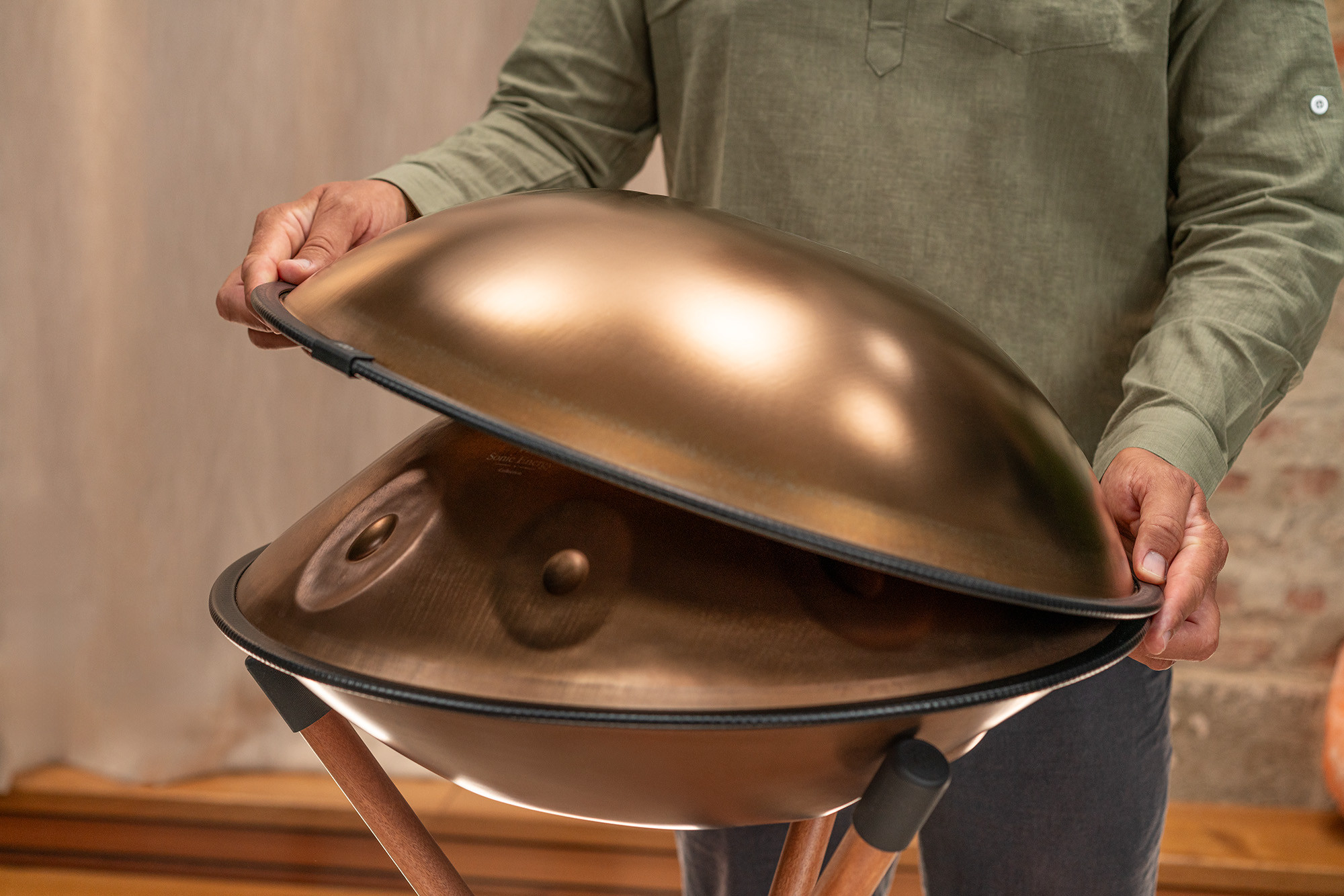Meinl Sonic Energy Sensory Handpan F Pygmy HPSTL110CU