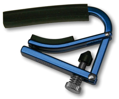 Shubb L1 Acoustic Capo Lite blue