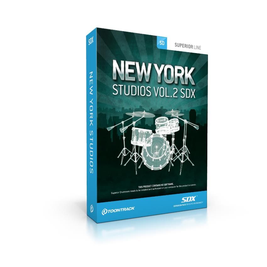 Toontrack SDX New York Studios Vol.2