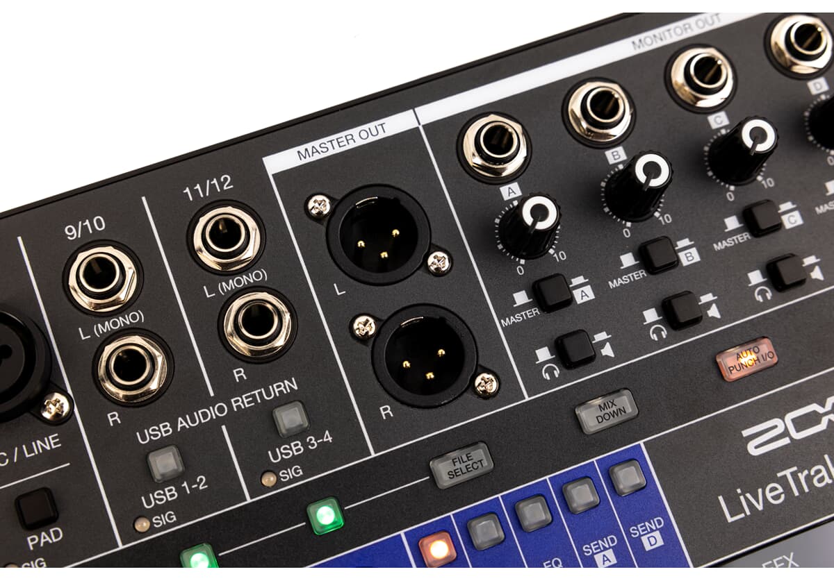 Zoom LiveTrak L12next