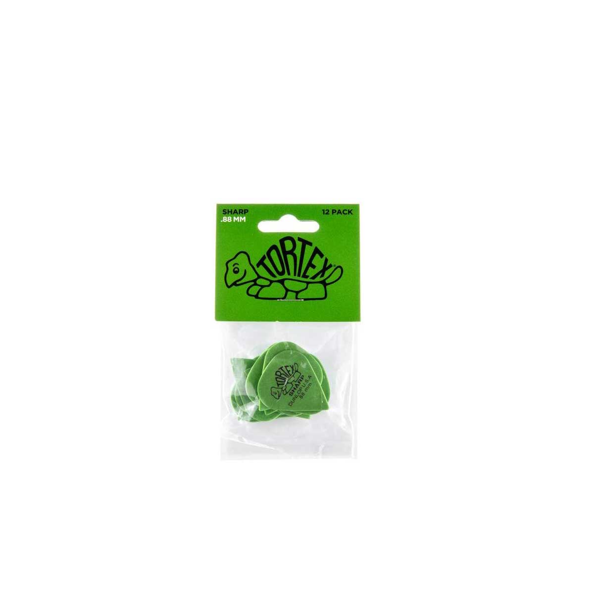 Dunlop Tortex Sharp 12er Pack 0,88 mm