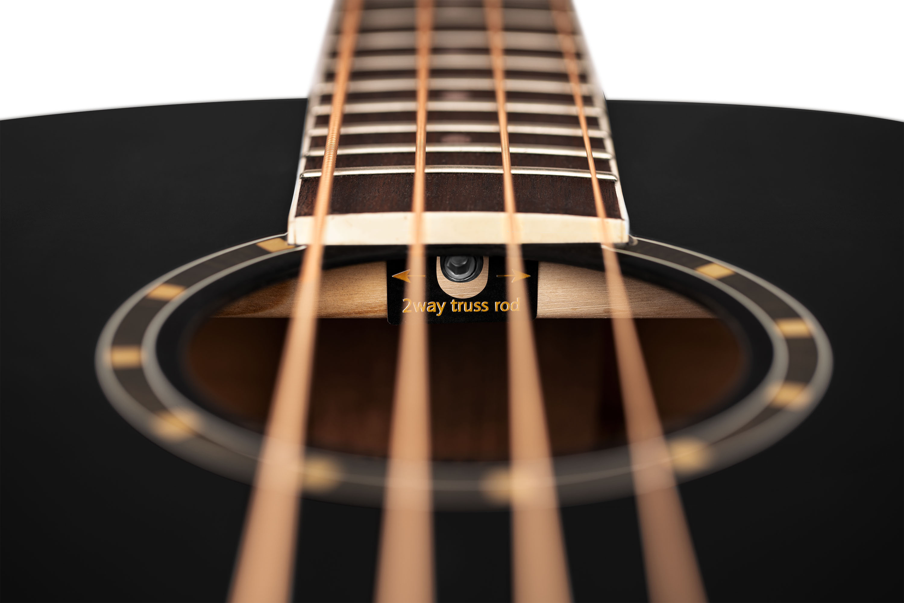 Ortega D7E-SBK-4 Akustikbass