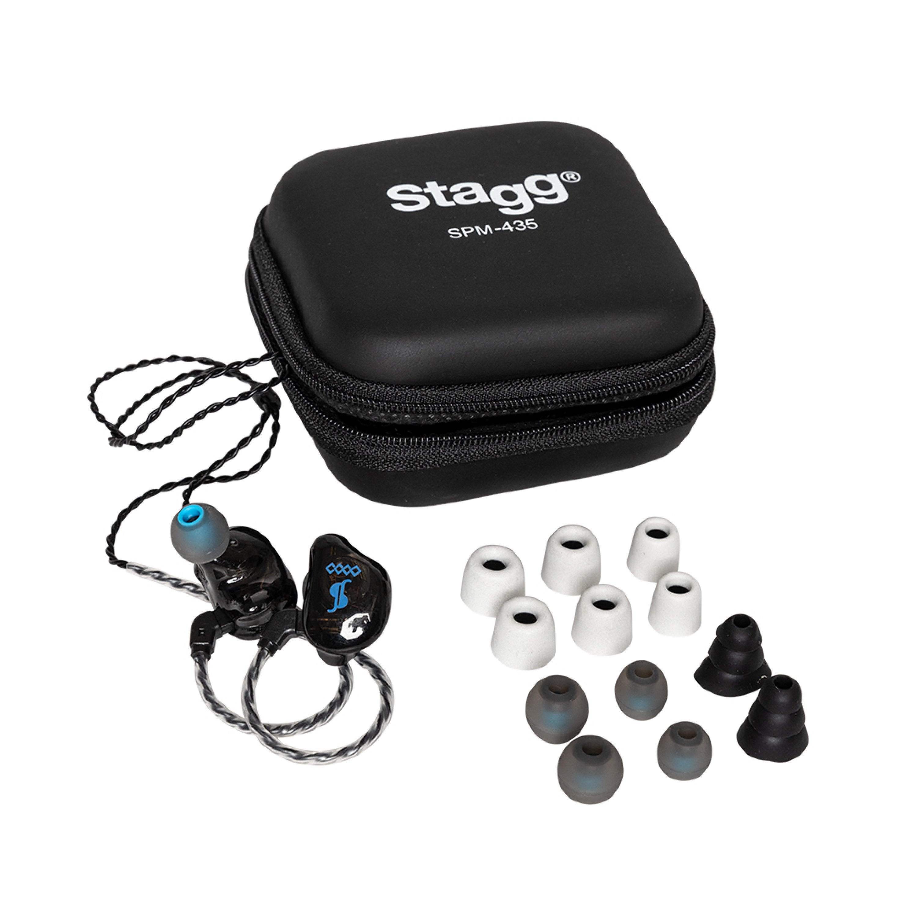 Stagg SPM-435 BK In-Ear Ohrhörer