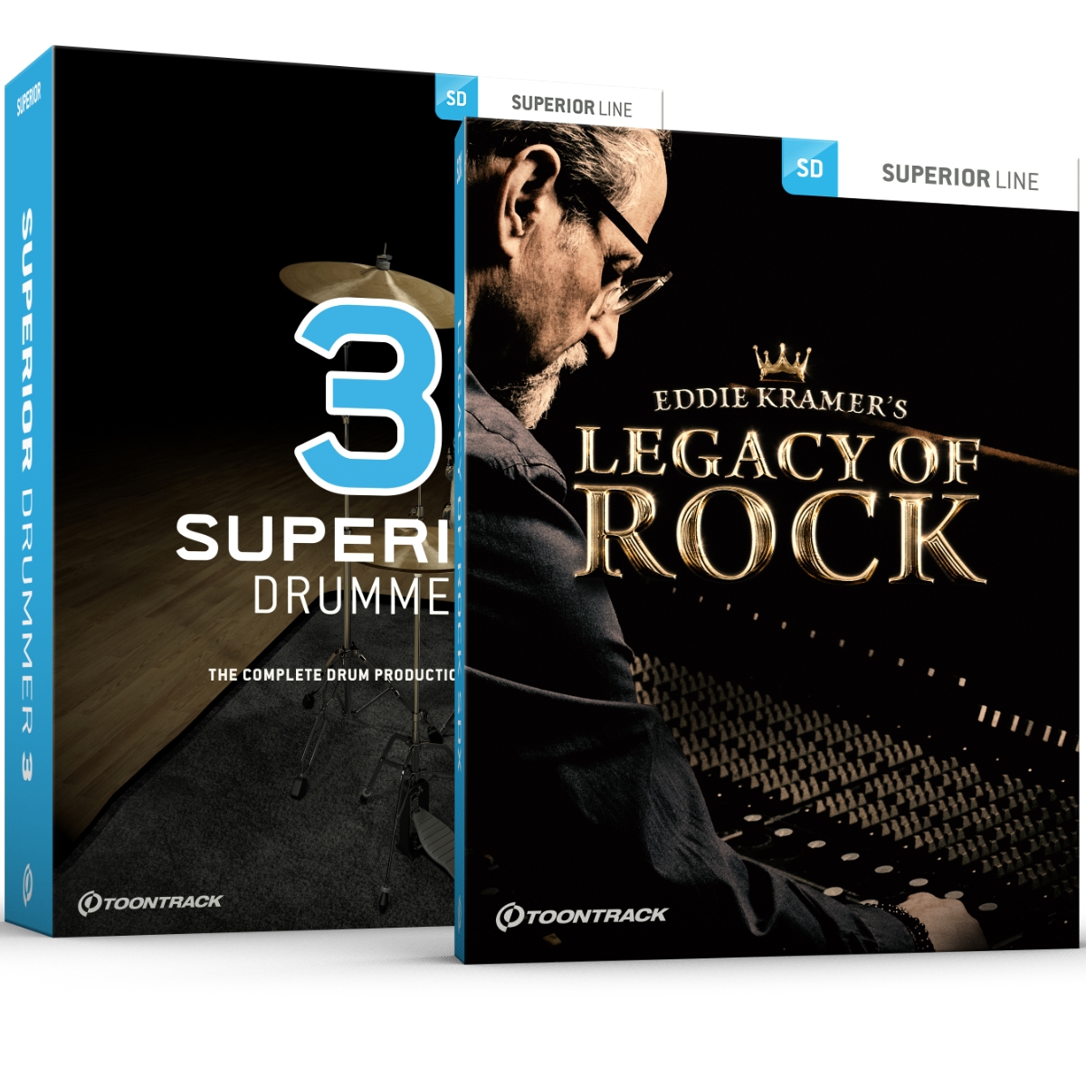 Toontrack Superior Drummer 3 + SDX Legacy of Rock by Eddie Kramer