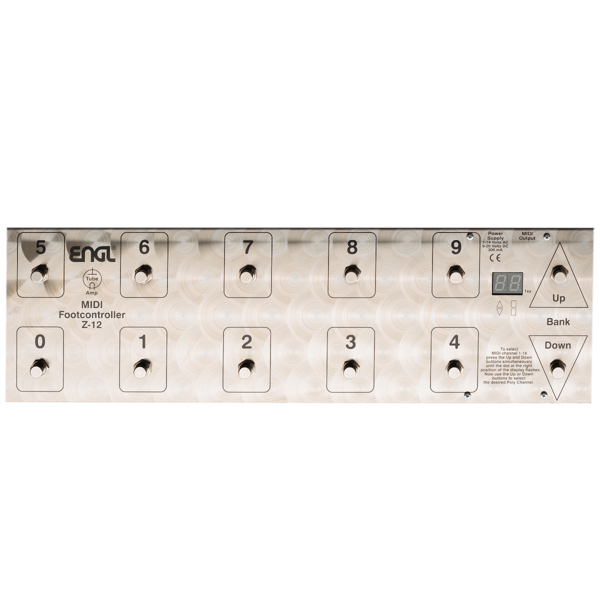 Engl Z12 Midi Footcontroller