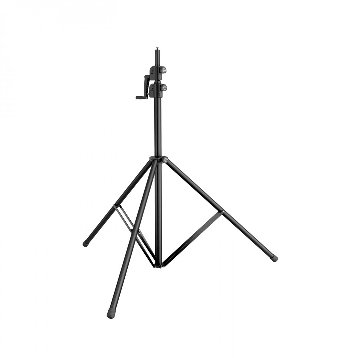 K&M 24740 Aluminium Wind-Up Stativ 4000 schwarz