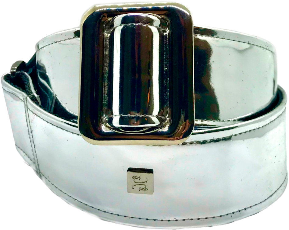 Get'm Get'm Mirror Reflective Silver Gurt
