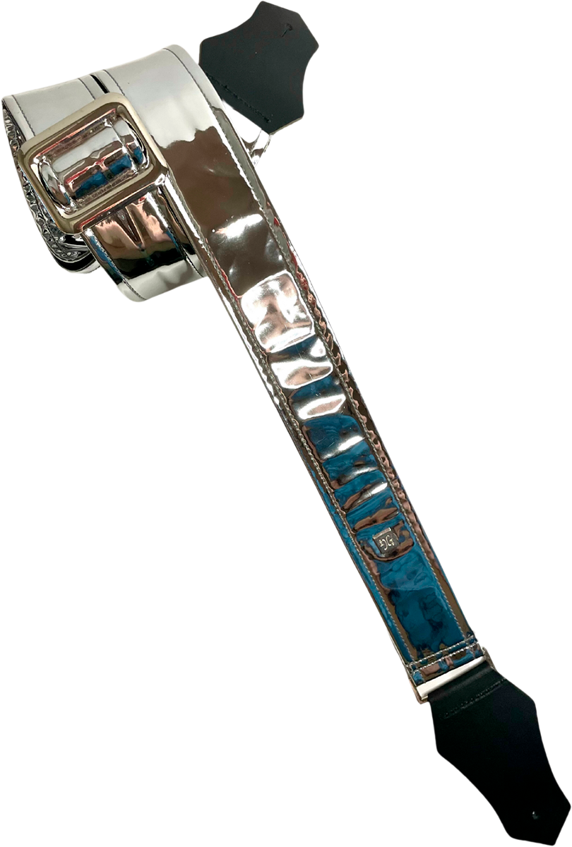 Get'm Get'm Mirror Reflective Silver Gurt