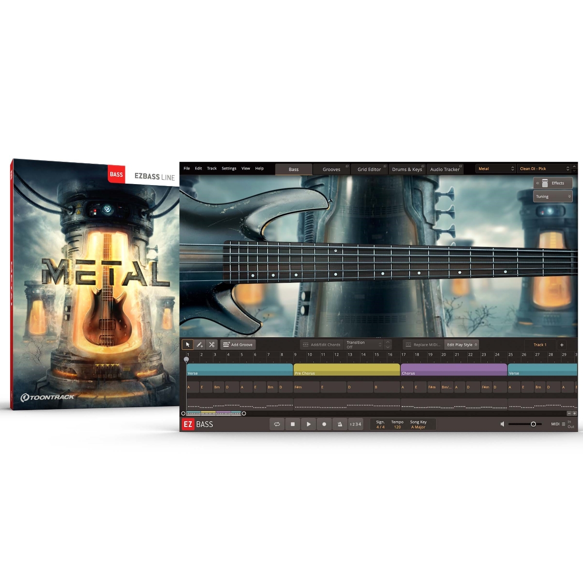 Toontrack EBX Metal