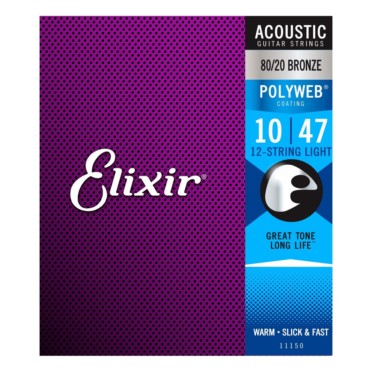 Elixir Polyweb Bronze 12-Str 010/047