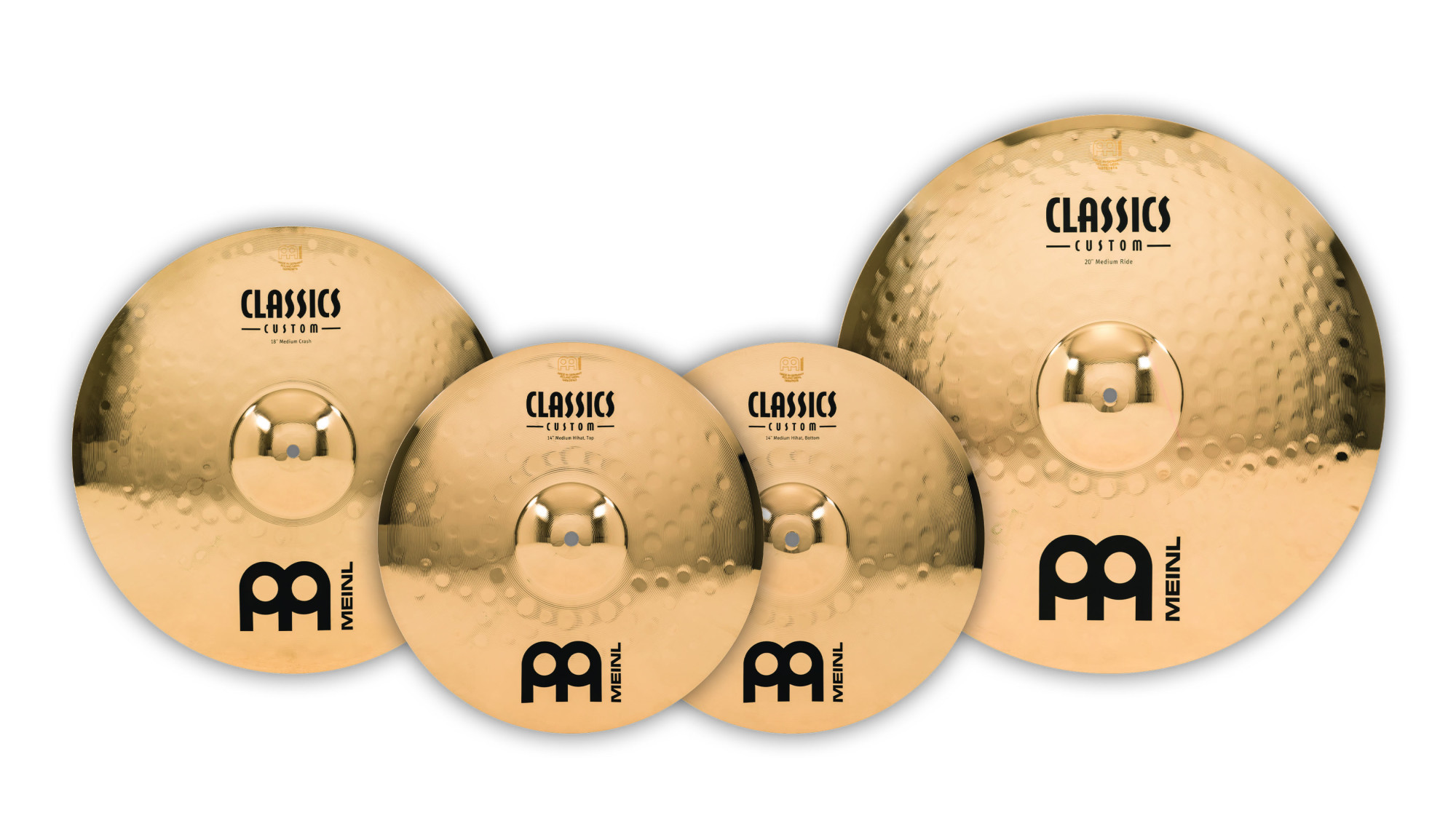 Meinl Classics Custom Brilliant Complete Cymbal Set CC-CS1