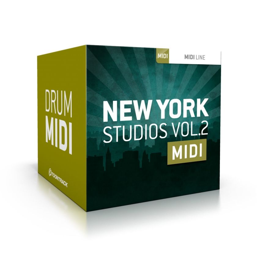 Toontrack MIDI - NY Studios Vol.2