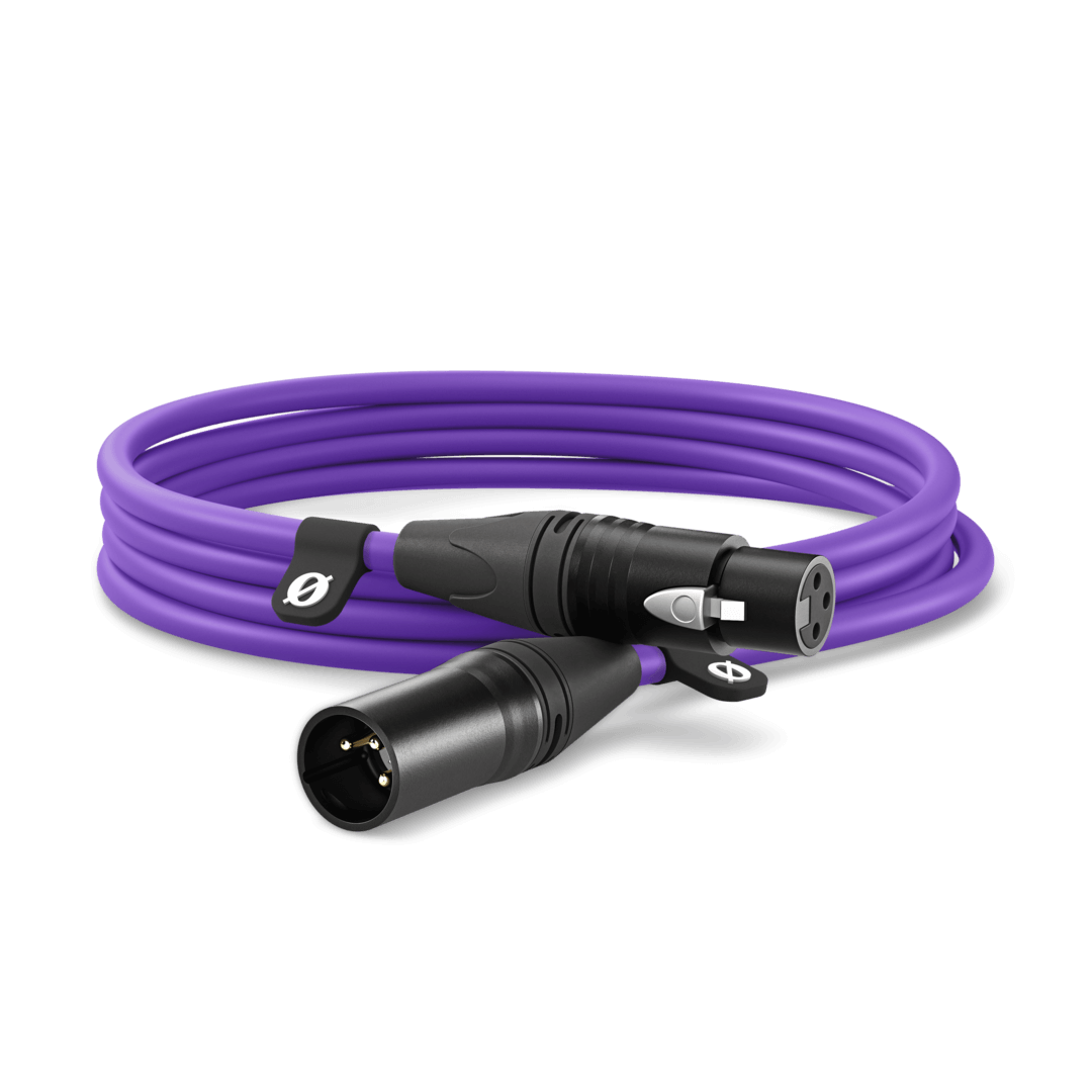 Rode XLR-3M Purple