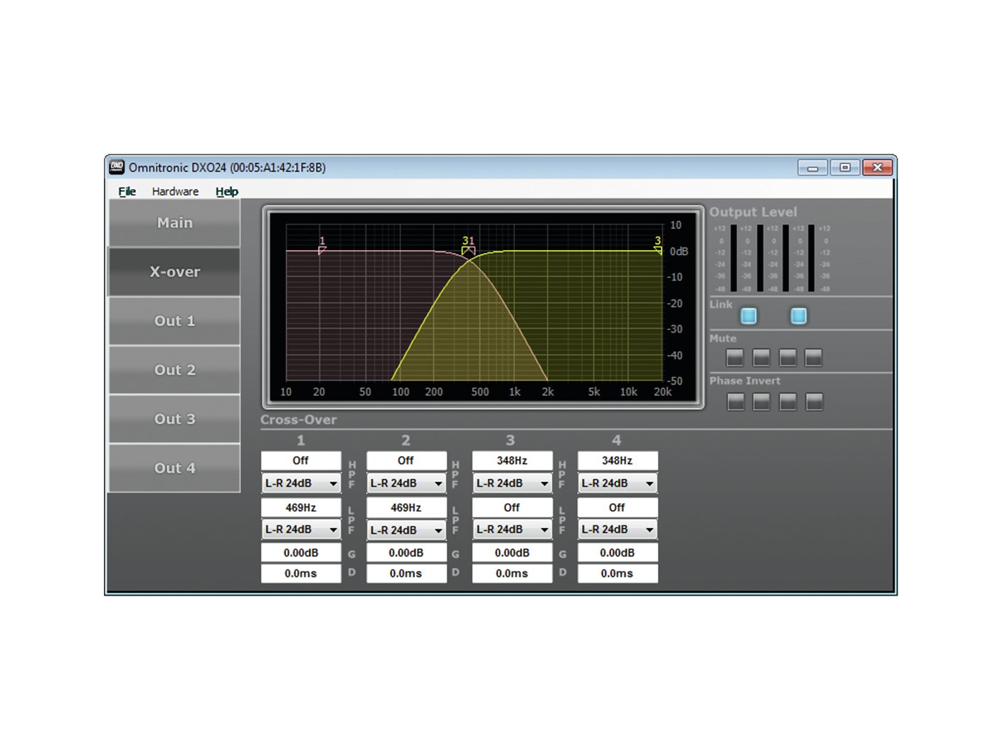 Omnitronic DXO-24E Digitaler Controller