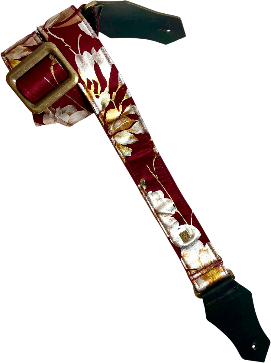 Get'm Get'm Metal Rose Burgundy Gurt