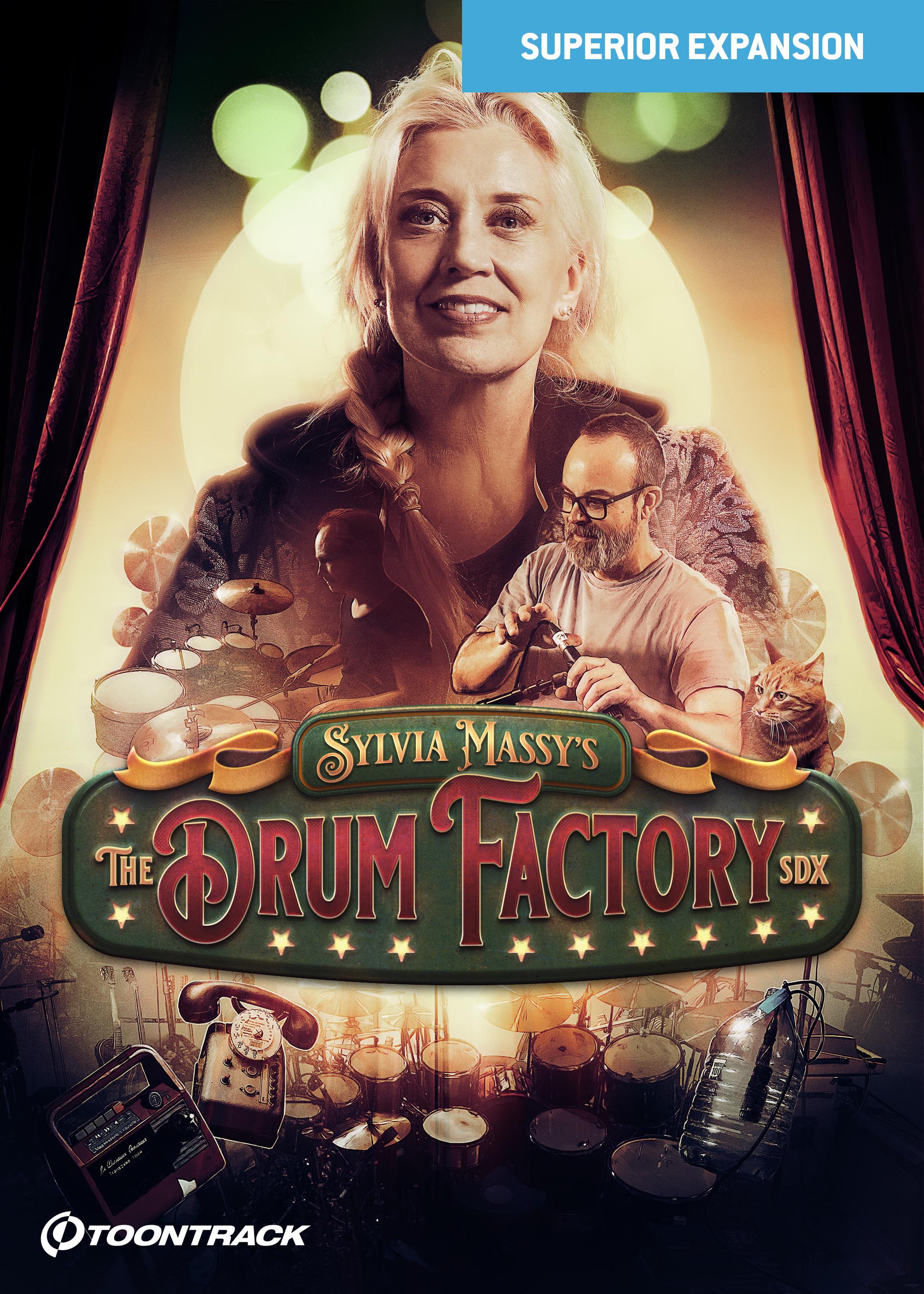 Toontrack SDX The Drum Factory (by Sylvia Massy)