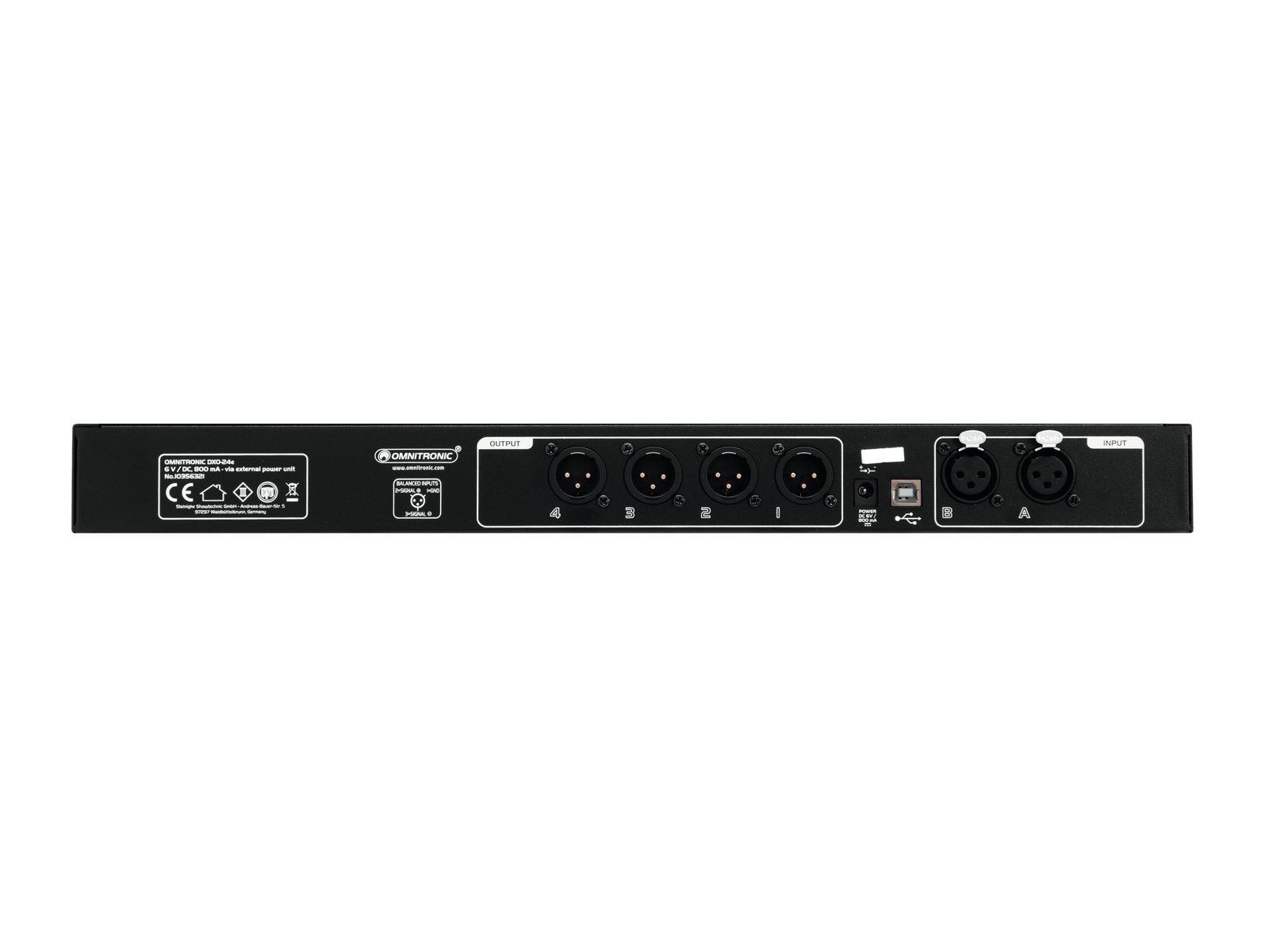 Omnitronic DXO-24E Digitaler Controller